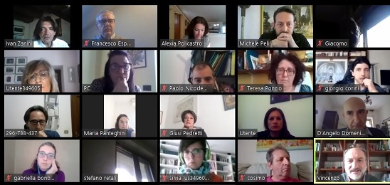 Il secondo incontro di lavoro su zoom incontro 2 zoom