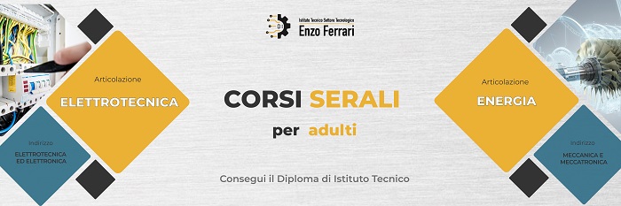 Locandina corsi serali