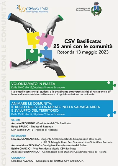 Manifesto evento rotonda CSV