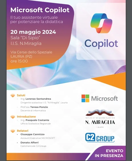 locandina evento copilot